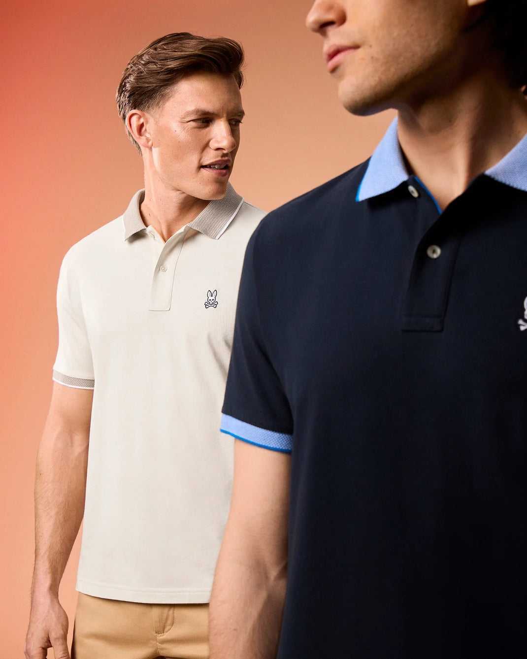 Polos Psycho Bunny Northlake Jersey Polo Bleu Marine Homme | UZJ-42349499